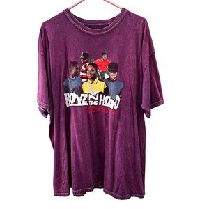 Philcos Boyz n the Hood T Shirt size XL Men Purple Crewneck Short Sleeve Graphic